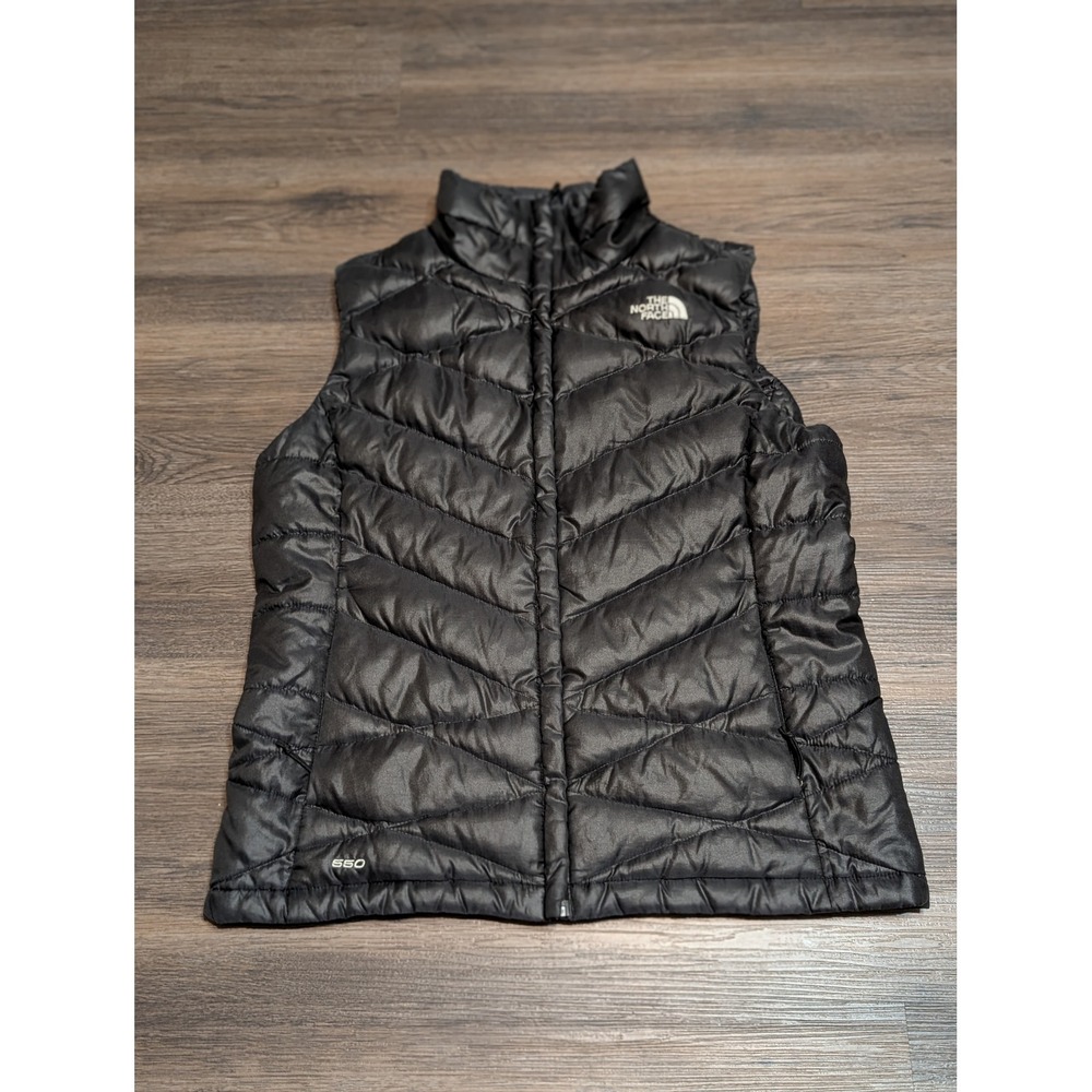 The North Face Black Quilted Down Vest